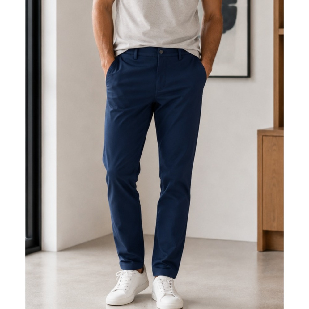 Jack Archer Jetsetter Tech Pant Slim Fit 35 x 32 Deep Blue Performance Stretch